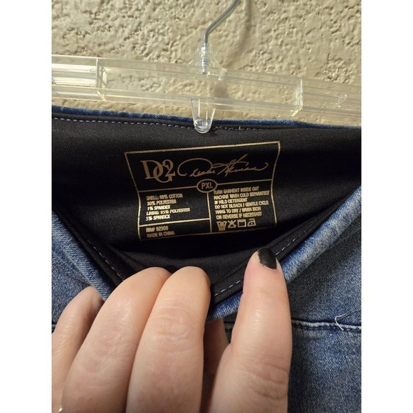 NWT DG2 By Diana Gilman Suddenly Slim Pull On Skinny Jean PXL - Picture 4 of 6